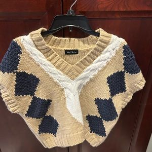 Preppy vest by Hazel Boutique